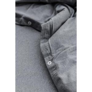 Donsovertrek + slopen grey