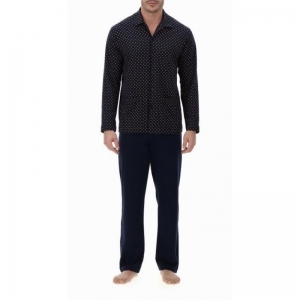Pyjama doorknoop marine