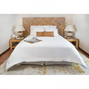 Donsovertrek + slopen ivory/ivory