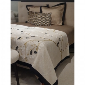 bedsprei ecru