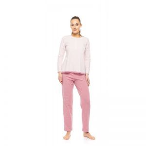 Pyjama licht roos