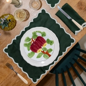 serviette linnen forest