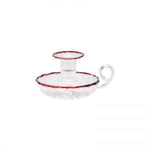 kaarsenhouder rood
