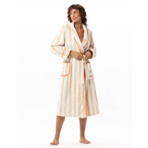 Badjas velours beige