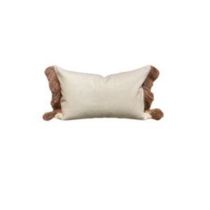 Sierkussen+vulling beige