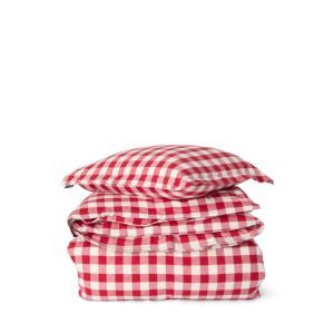donsovertrek flanel rood